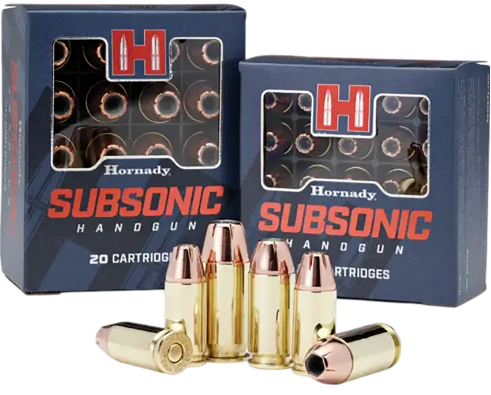 Hornady 90287 Subsonic Handgun 9mmLuger 147gr Hornady XTP Subsonic 25 Per Box/10 Case