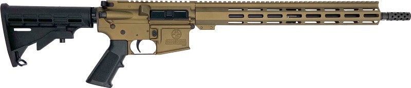GLFA AR15 RIFLE 223 WYLDE 16" NIT BBL BRONZE