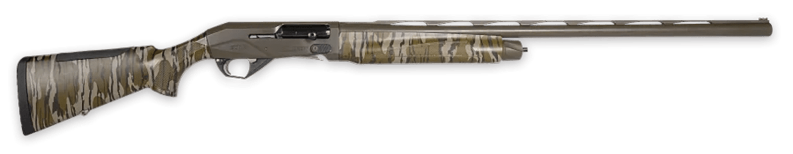 Weatherby XBL1228SMG Sorix Full Size 12 Gauge 3.5" 2+1 28" Vent Rib Barrel & Drilled & Tapped Steel Receiver, Mossy Oak Bottomland Synthetic Stock w/Adj Shim, Ambidextrous