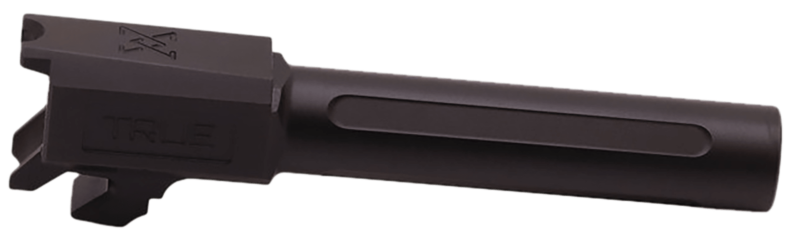 True Precision Inc TPSHCPBXBL Springfield  9mm Luger 3.70" Fluted Black Nitride Stainless Steel, Fits Springfield Hellcat Pro