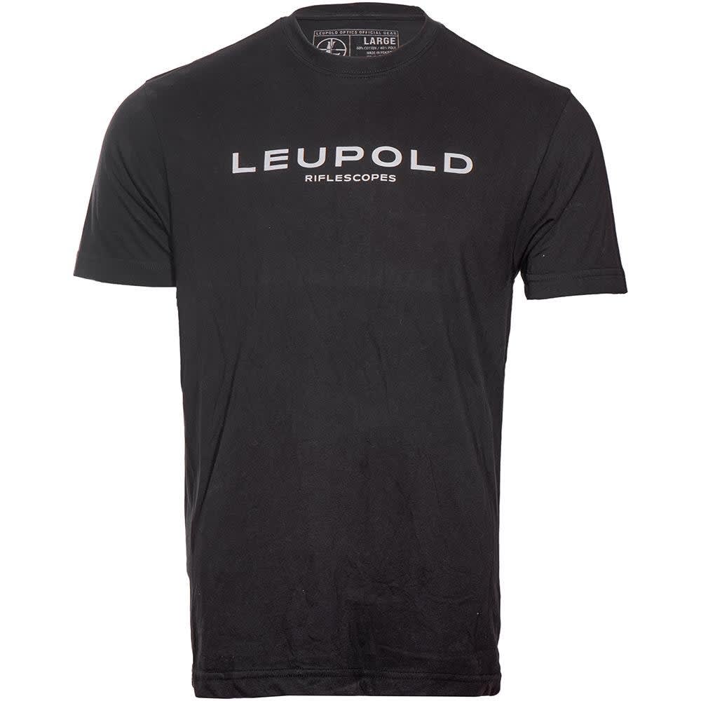 Leupold Riflescopes Short Sleeve Shirt Black L