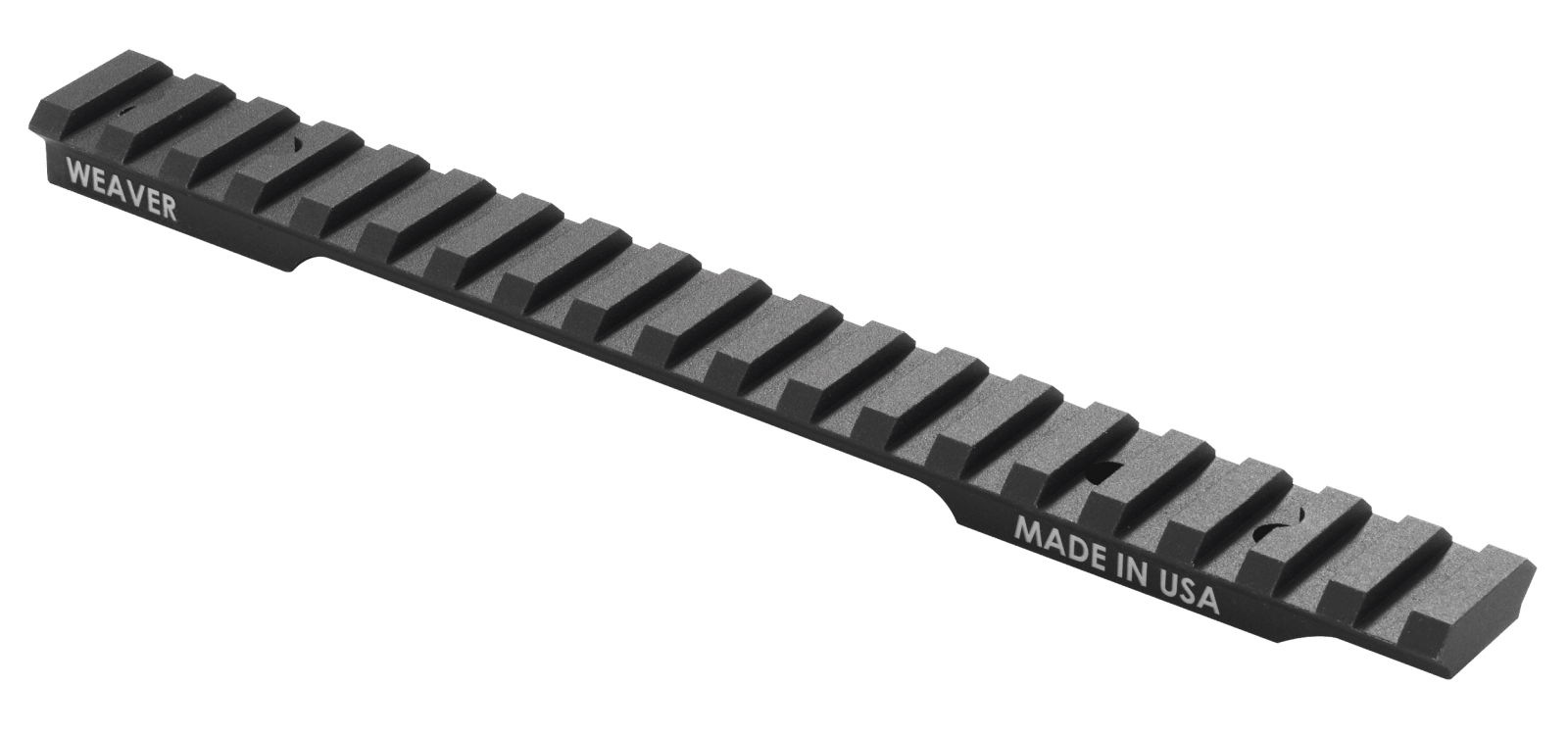 Weaver Mounts 99498 Multi-Slot Base Extended Black Anodized Aluminum Fits Savage 110 Short Action 20 MOA