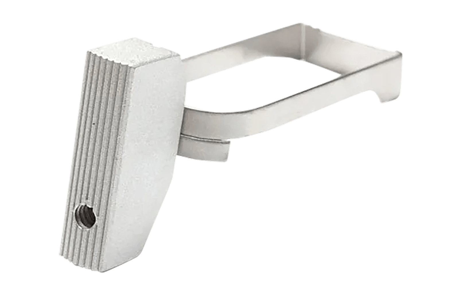 Wilson Combat 190F Ultralight Match  Matte Silver Finish for 1911 Ambidextrous