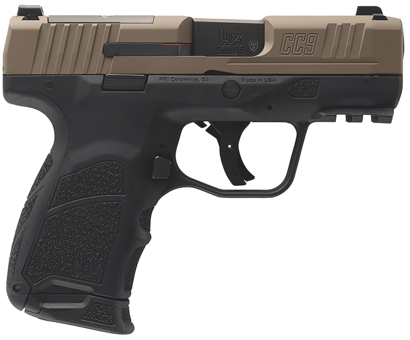 HK 81001193 PI CC9 H267 9MM OR 2X10R FDE