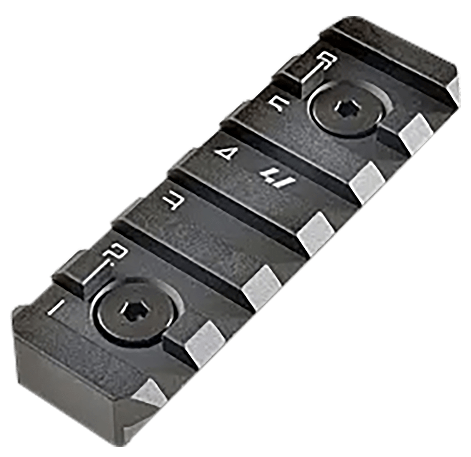 Strike Industries LINKRS6BK MLOK LINK Rail Section- 6 Slots  Black Anodized