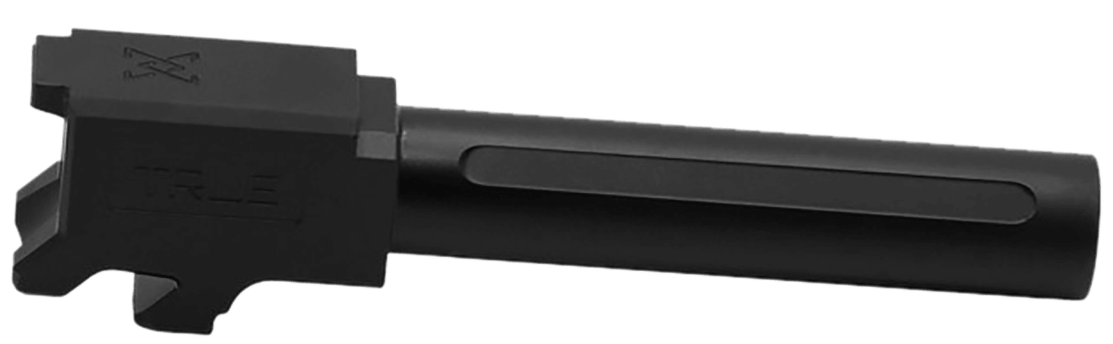 True Precision Inc TPP10CBXBL CZ  9mm Luger 4" Fluted Black Nitride Stainless Steel, Fits CZ P10C