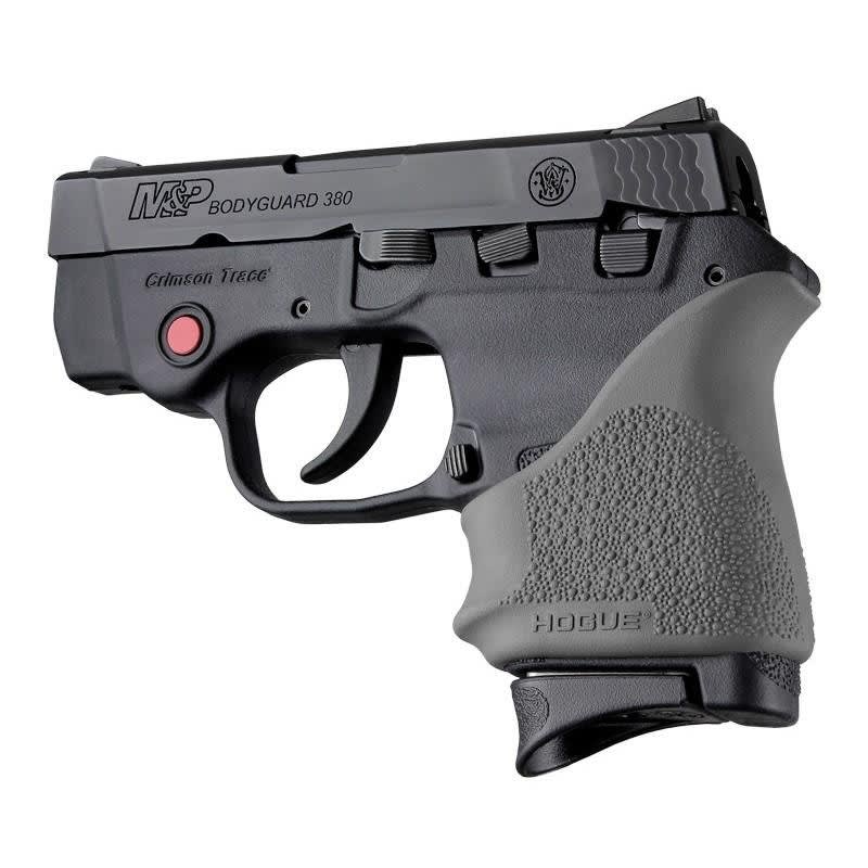 Hogue HandAll Beavertail Handgun Grip Sleeve for S&W Bodyguard 380/Taurus TCP & Spectrum Slate Grey