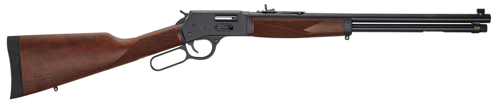 Henry H012GM Big Boy Side Gate Full Size 38 Special 357 Mag 10+1 20" Blued Round Barrel Blued Steel Receiver American Walnut Right Hand