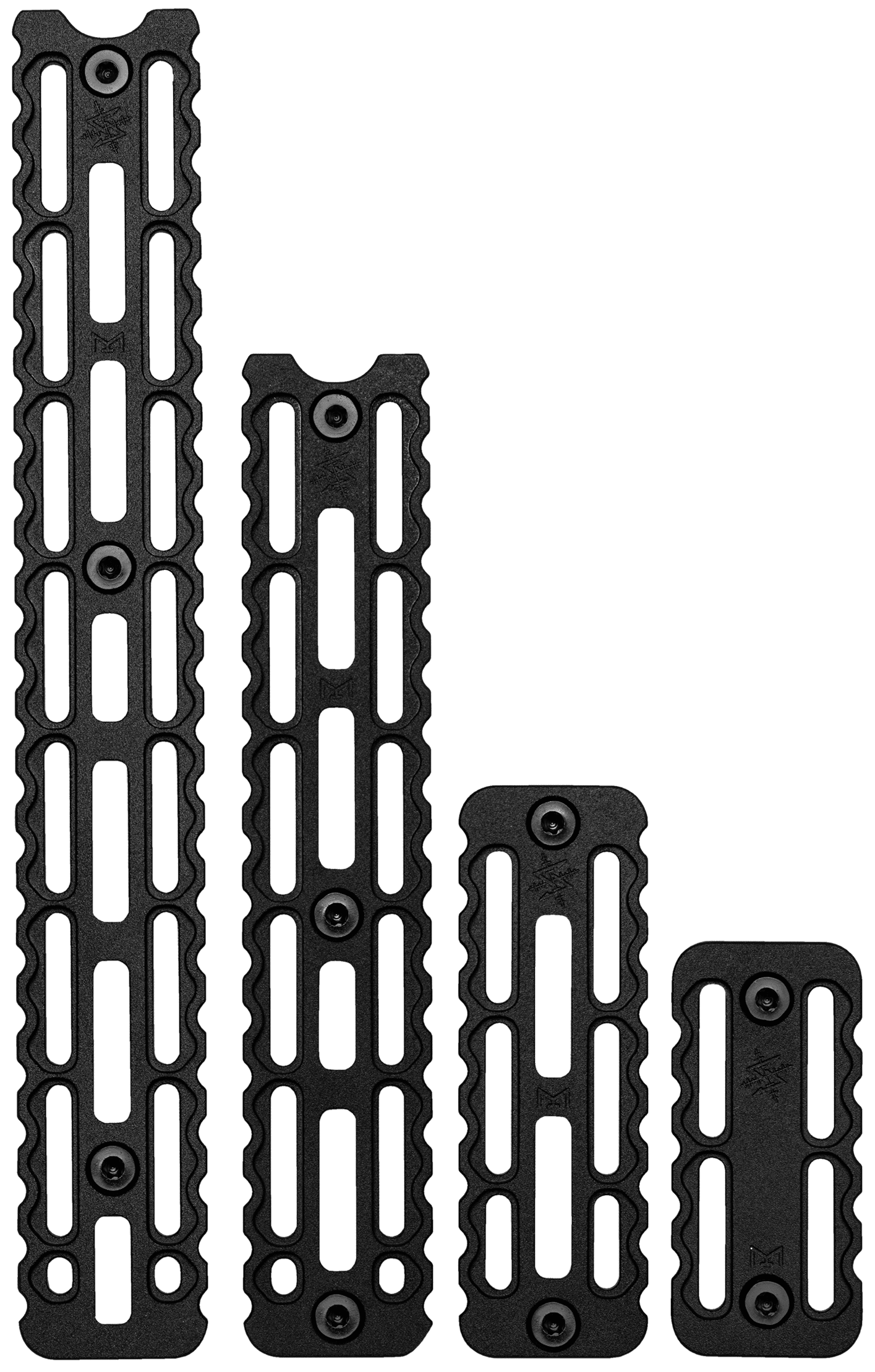 Seekins Precision 0010560095 ARCA Rail 2 Slot M-LOK 4.5"  Black Anodized