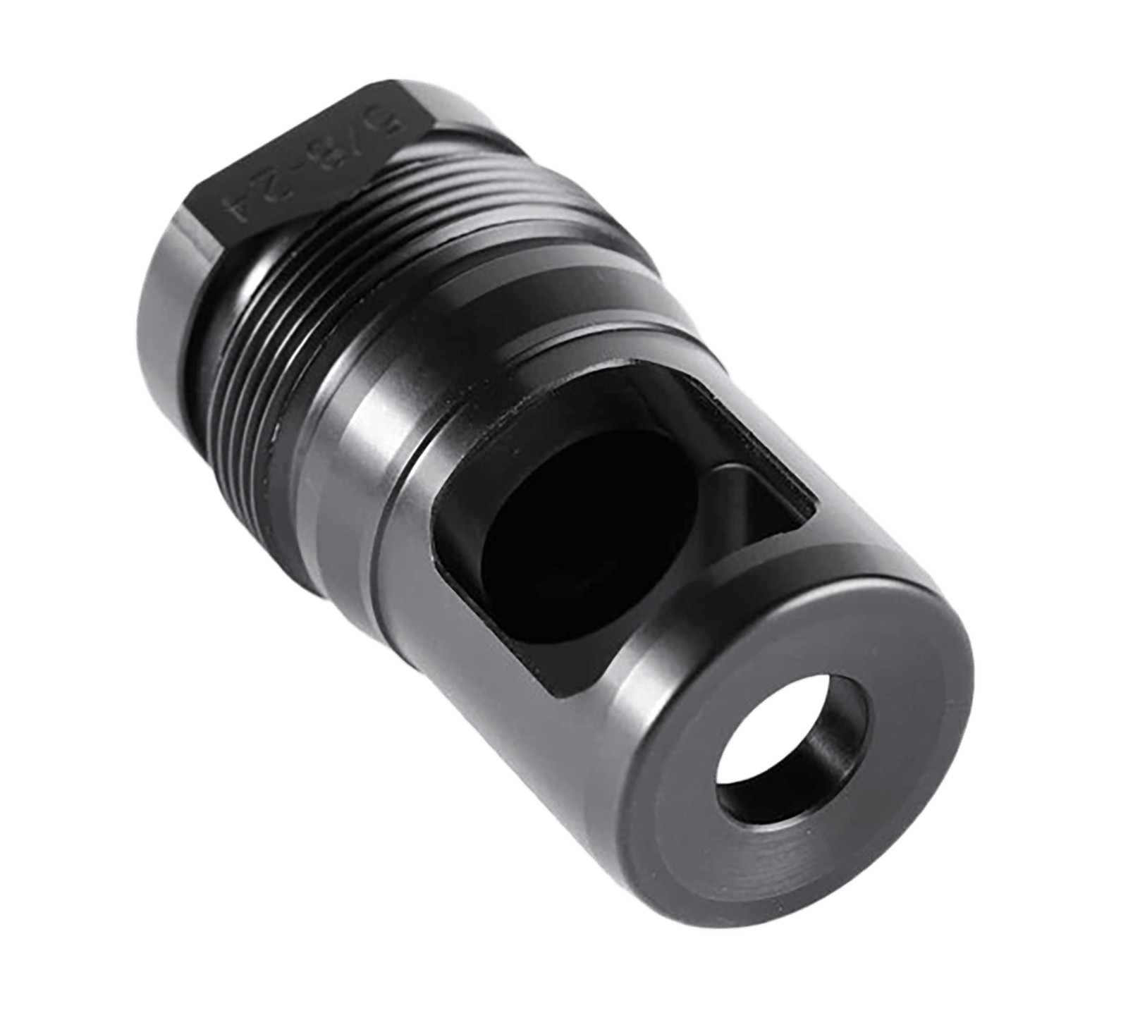 Dead Air DA155 XEMAX Muzzle Brake Black 3/4"-20 Threads 2.06" OAL 1.125" Diameter 338 Lapua Mag