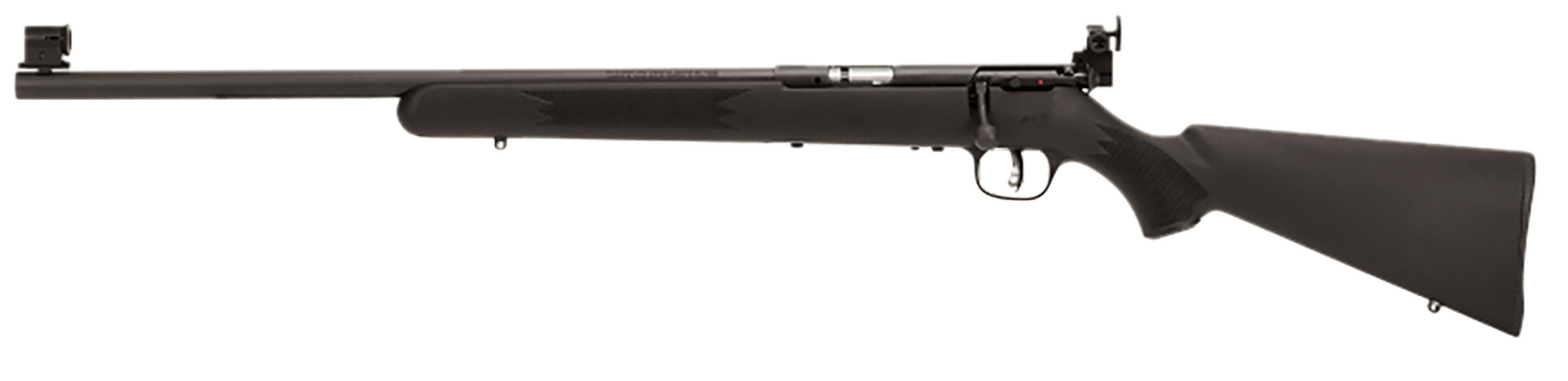 Savage Arms 28901 Mark I FVT Full Size 22 Long/22 Short/22 LR 1rd 21" Black Satin Heavy Barrel, Satin Black Carbon Steel Receiver, Black Fixed Synthetic Stock, Left Hand