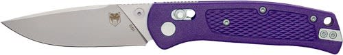 COBRATEC EDC SCOUT BAR LOCK 3.12" PURPLE STAINLESS STEEL!