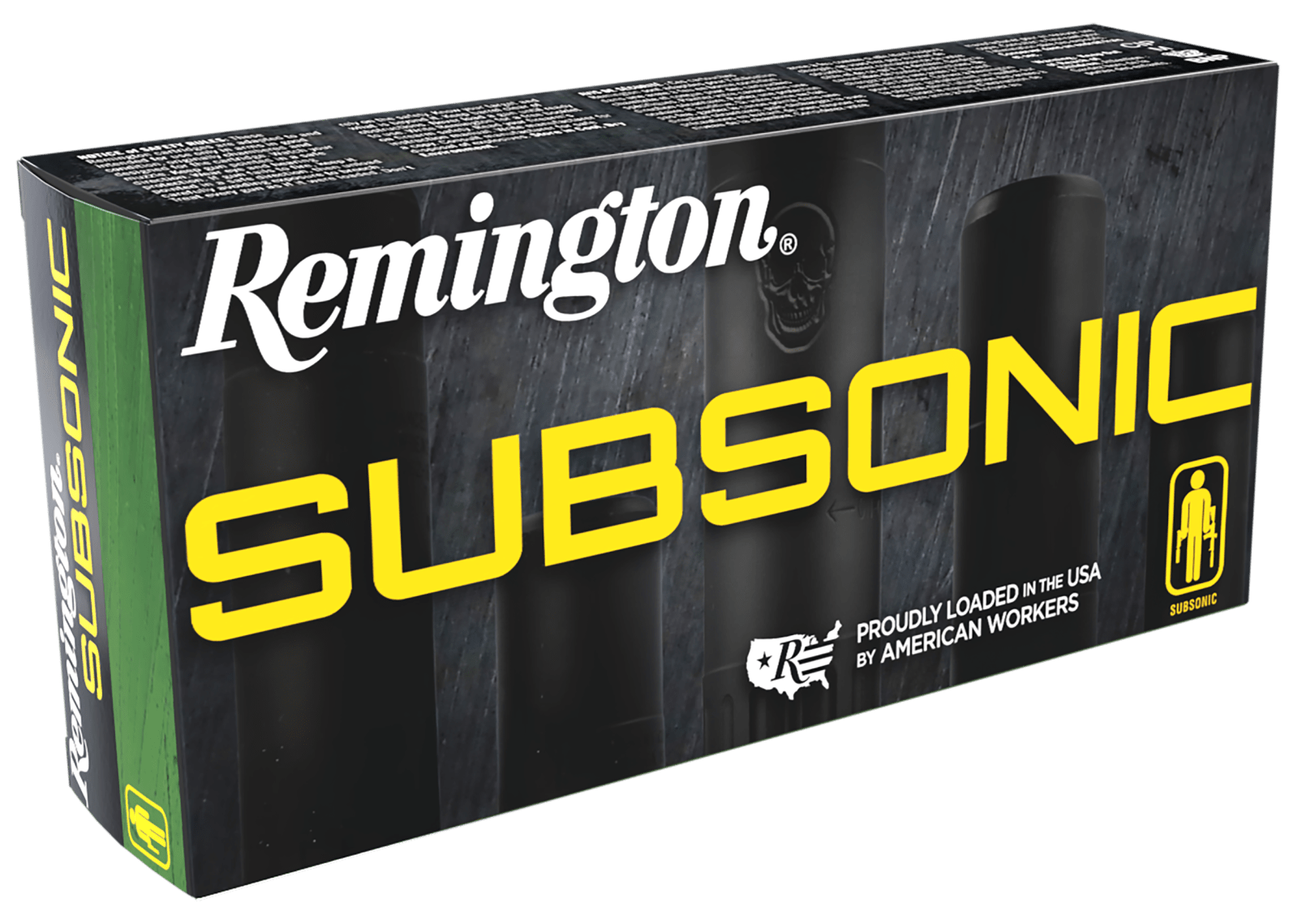 Remington Ammunition 27745 Subsonic 360Buckhammer 250gr Bonded Hollow Point 20 Per Box/10 Case