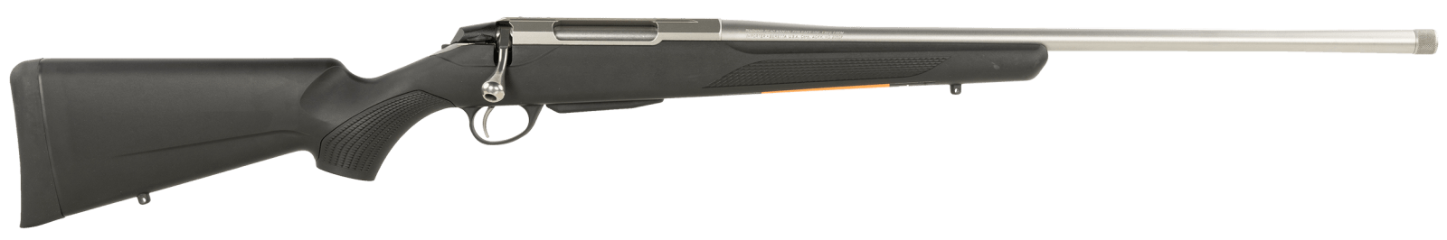 Tikka JRTXB34122MT T3 Lite Full Size 300 WSM 3+1 22" Stainless Threaded Barrel, Drilled & Tapped Stainless Steel Receiver, Fixed Black Synthetic Stock, Right Hand