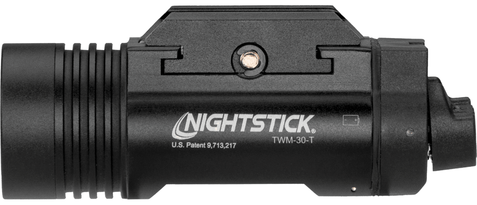 Nightstick TWM30T Tactical Weapon-Mounted Light Turbo Black Anodized Hardcoat 1200 Lumens White LED Light
