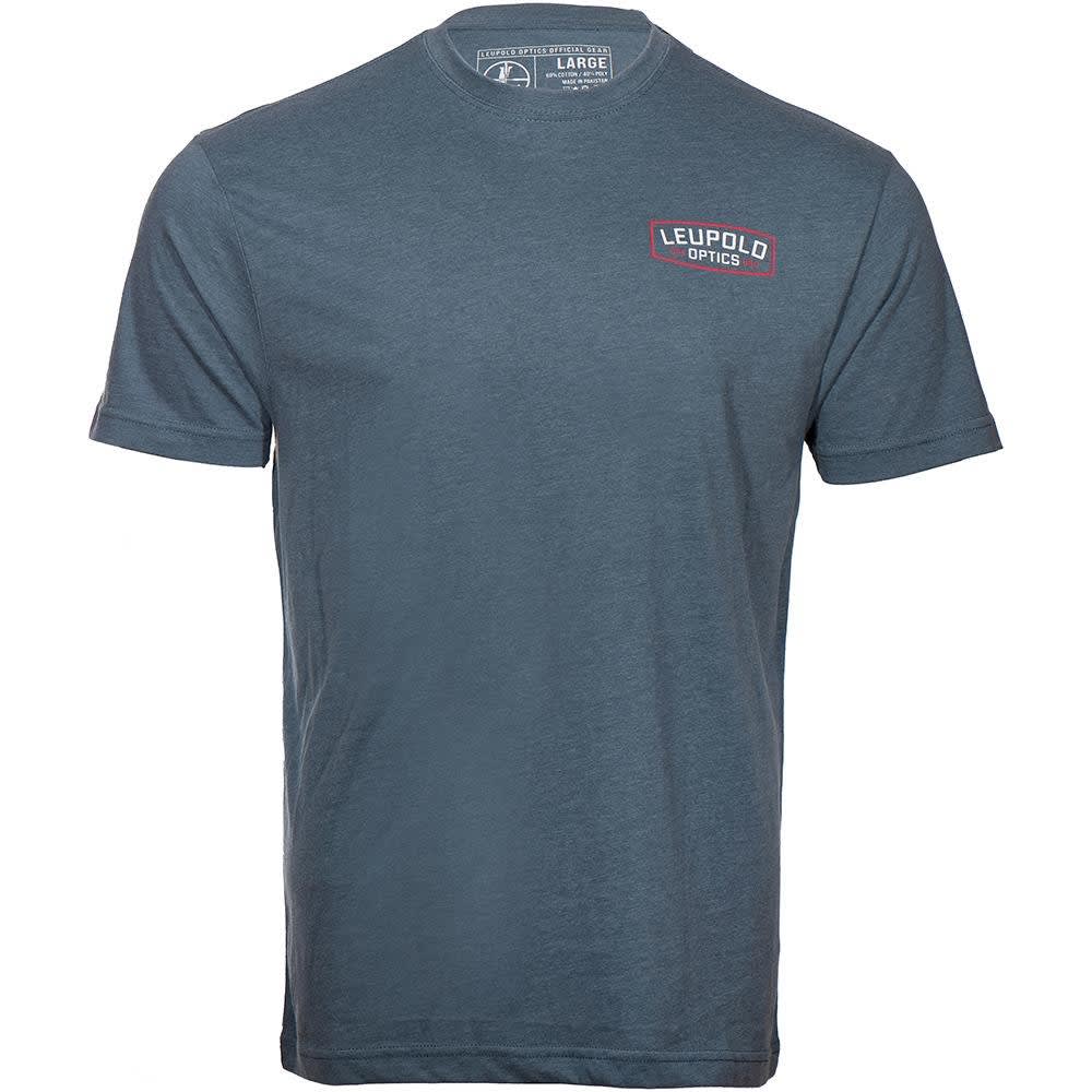 Leupold Badge Short Sleeve Shirt Indigo 2XL