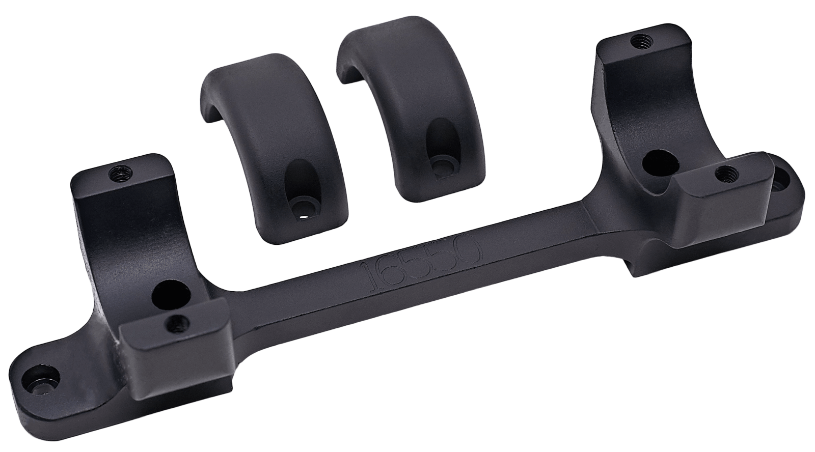 DNZ 16550 Game Reaper-Tikka Scope Mount/Ring Combo Matte Black 1"