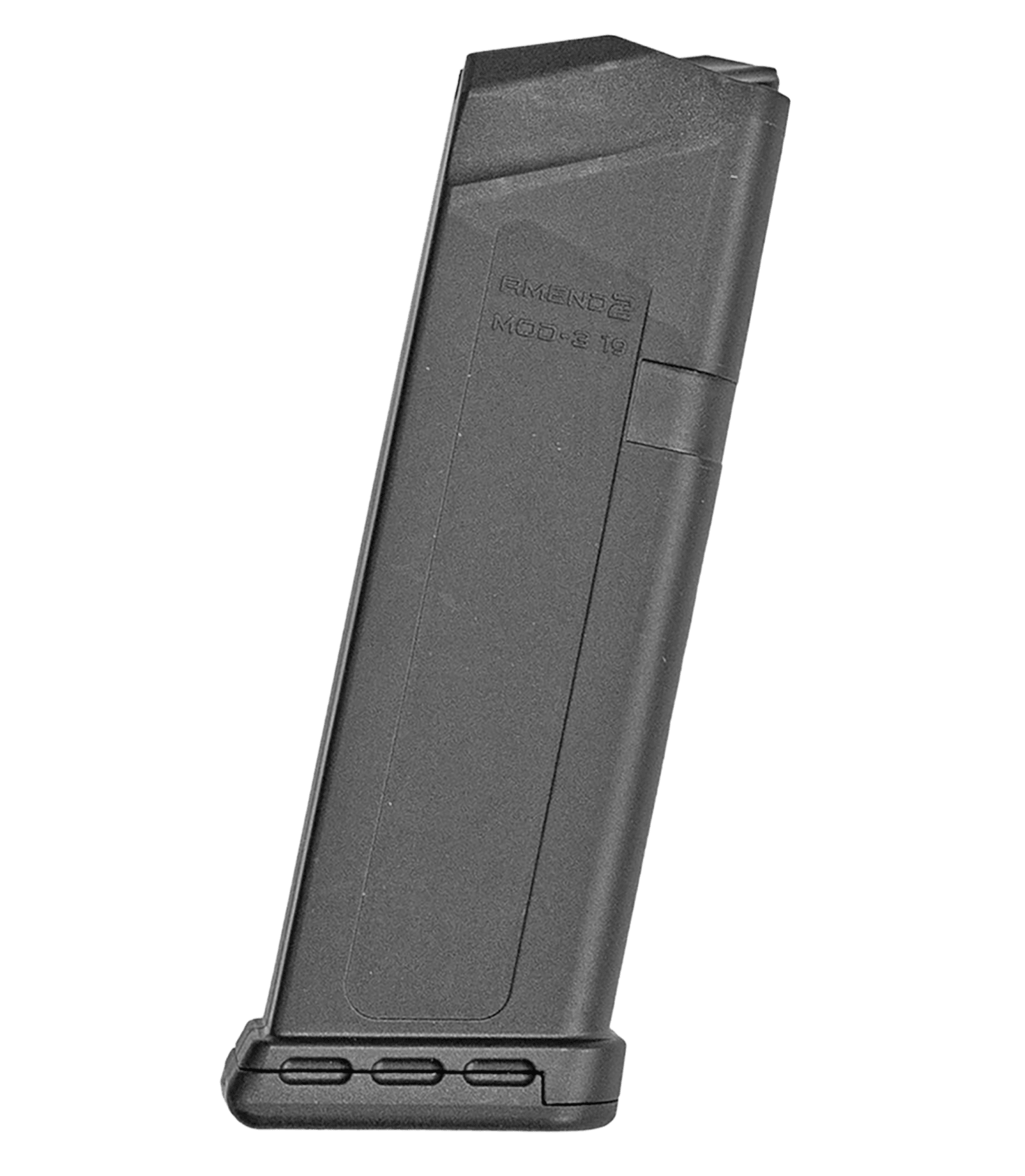 Amend2 G19MOD3BLK15 MOD-3 15rd 9mm Fits Glock 19 Black