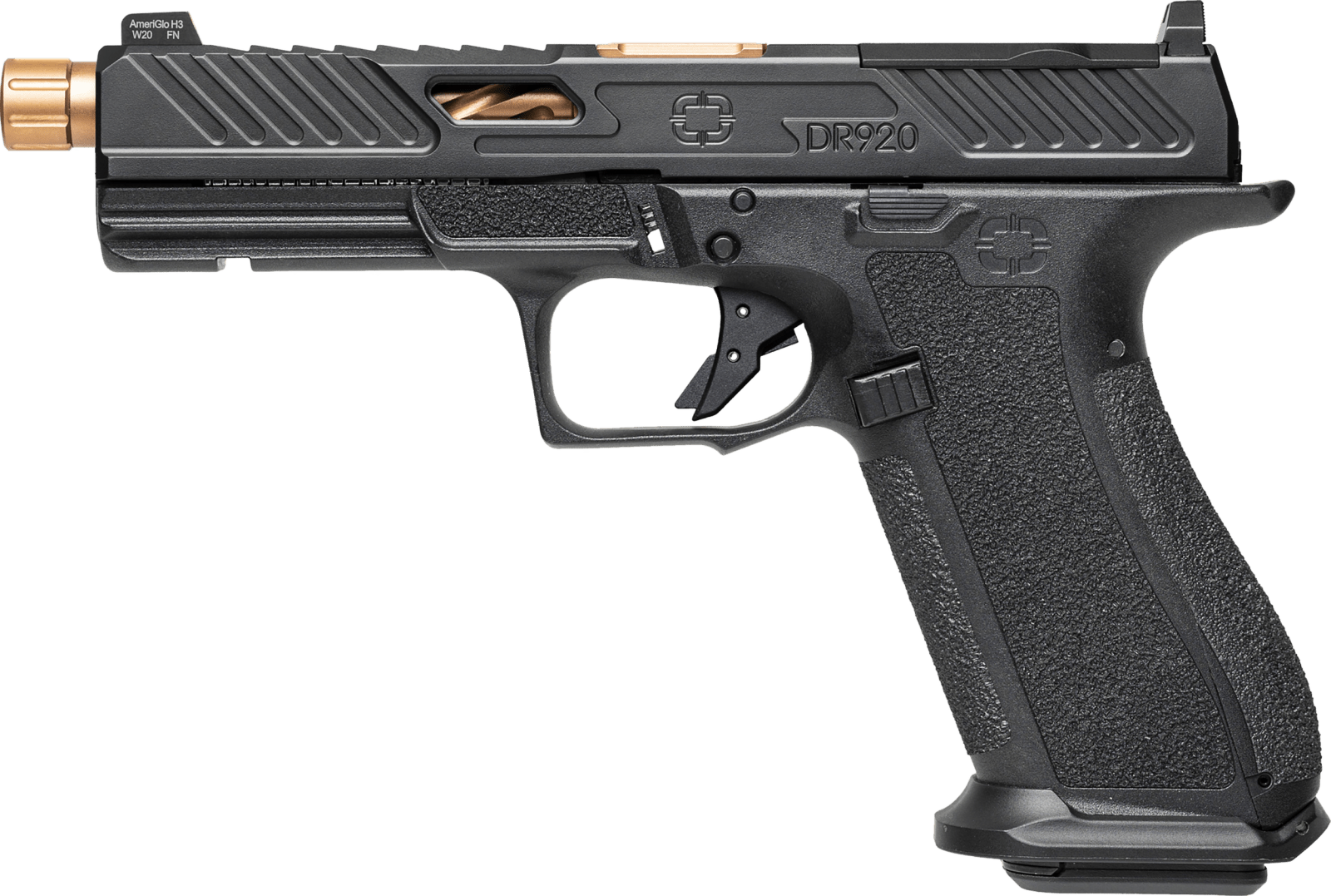 SHADOW SS-2009 DR920 9MM ELT TH BLK/BRNZ