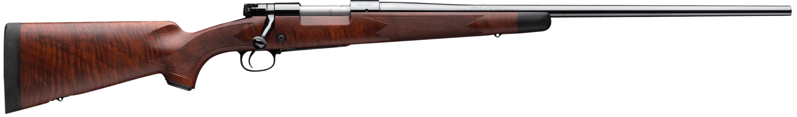 Winchester Repeating Arms 535203212 Model 70 Super Grade 243 Win Caliber with 5+1 Capacity, 22" Barrel, High Polished Blued Metal Finish & Satin Fancy Walnut Stock Right Hand (Full Size)