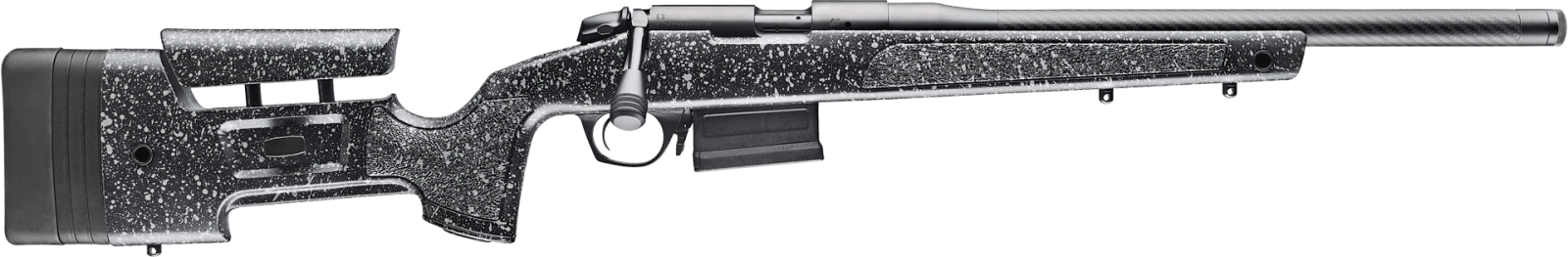 Bergara Rifles B14R002 B-14 Trainer Full Size 22 LR 10+1 18" Carbon Fiber Steel Barrel, Matte Blued Steel Receiver Drilled & Tapped, HMR w/Adj Cheek Piece Black/Gray Speckled Synthetic Stock, Right Ha