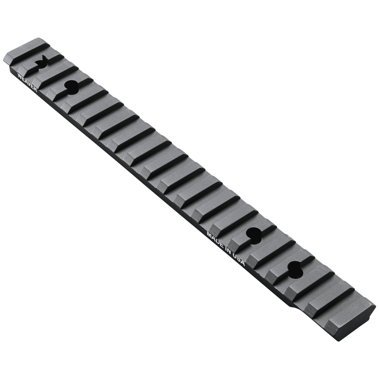 Weaver Mounts 99487 Multi-Slot Base Extended Black Anodized Aluminum Fits Savage Axis