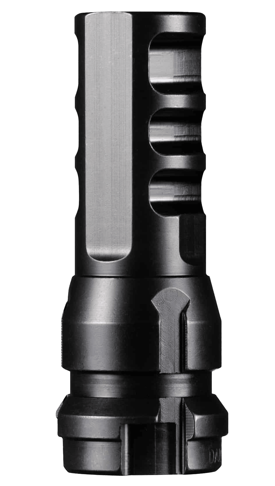 Dead Air DA106 KeyMo Muzzle Brake Black Nitride 4140 HT Alloy Steel M18X1.5 Threads 338 Cal