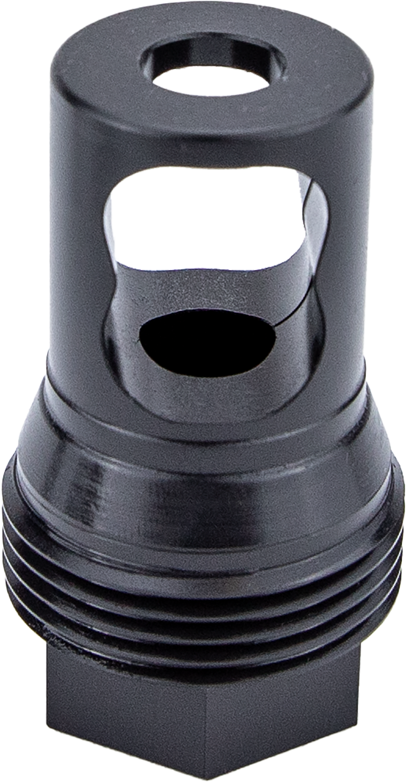 Kgm Suppressors A-TMB50-S-4 R50T Taper Muzzle Brake Black Nitride Steel M25x1.5 Threads