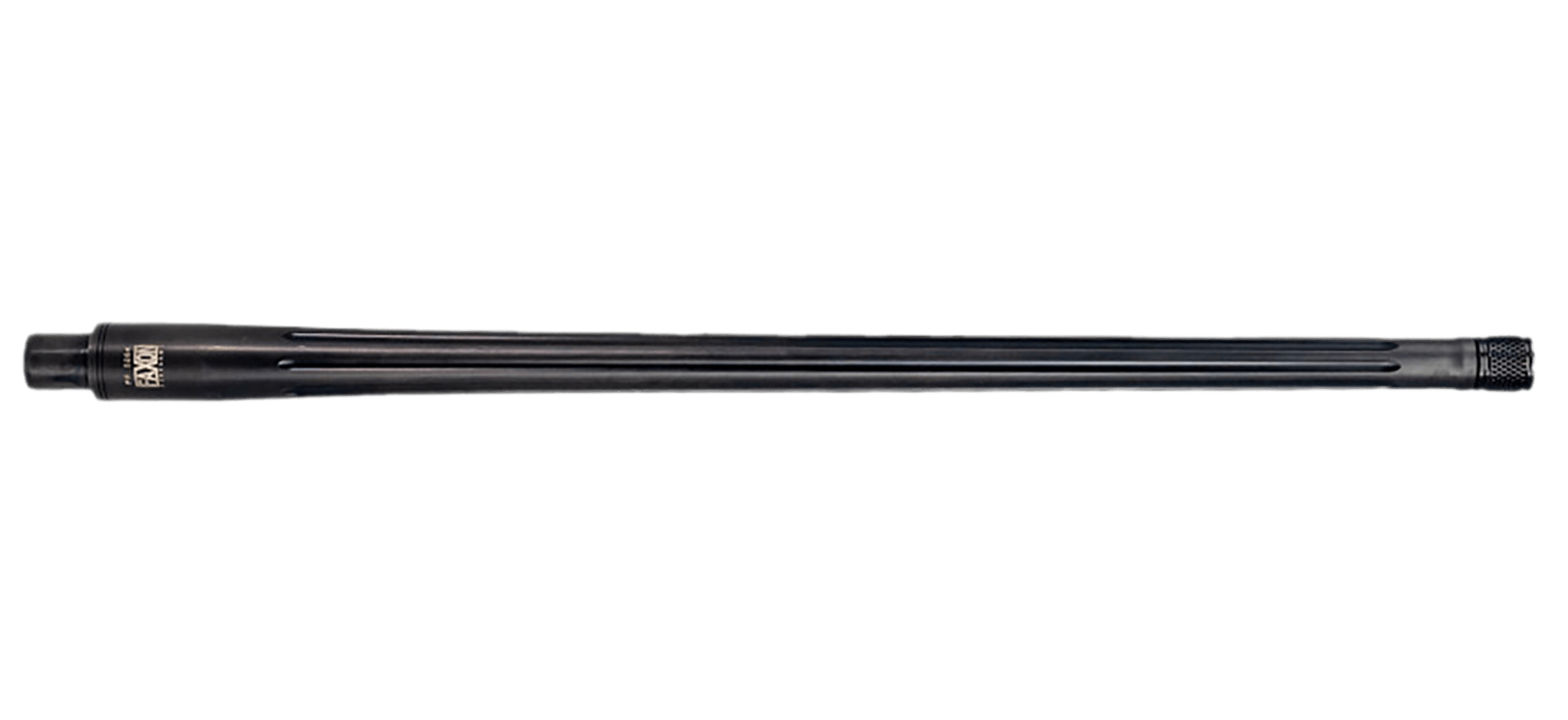 Faxon Firearms 12B216N16FMQT   22LR 16" Straight Fluted Stainless Steel Barrel Fits 10/22