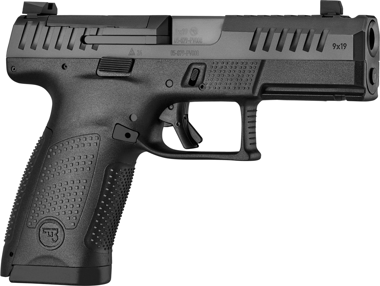 CZ-USA 91578 P-10 C  9mm Luger 15+1 4" Ported Barrel, Optic Ready/Serrated Slide