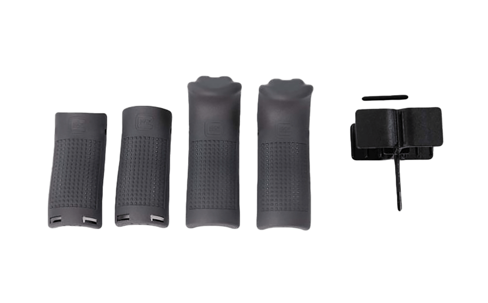 Glock 39840  Backstrap/Beavertail Set Gray Polymer