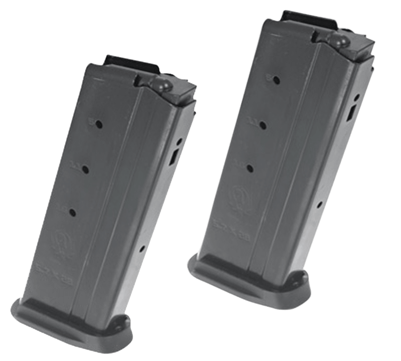 Ruger 90711 Ruger-5.7 Value Pack 20rd 5.7x28mm Black Oxide Steel 2 Per Pack