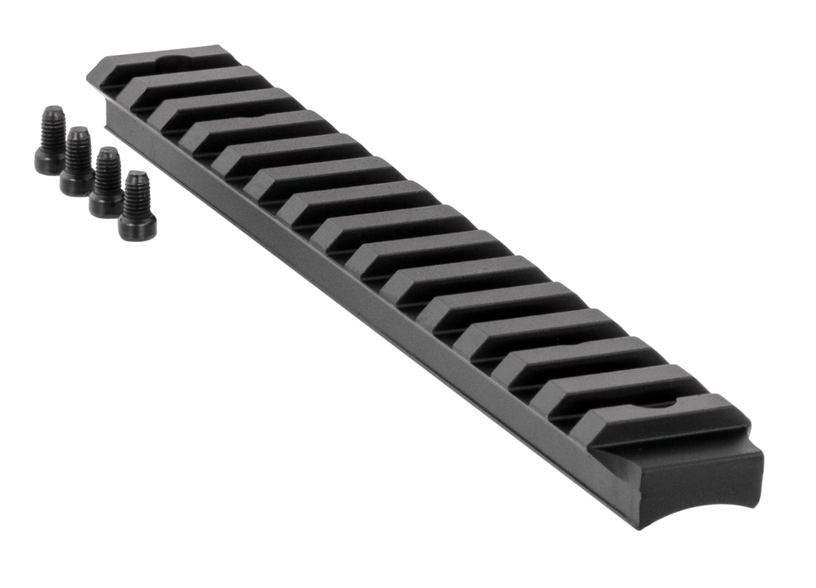 Ruger 90672 Picatinny Rail Black Anodized Aluminum Fits Ruger American Rifle Long Action