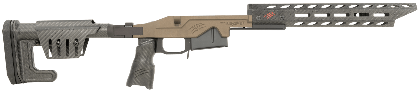 Fierce Firearms SACHSBZ  Chassis Kit Bronze Fits AR-15 Short Action