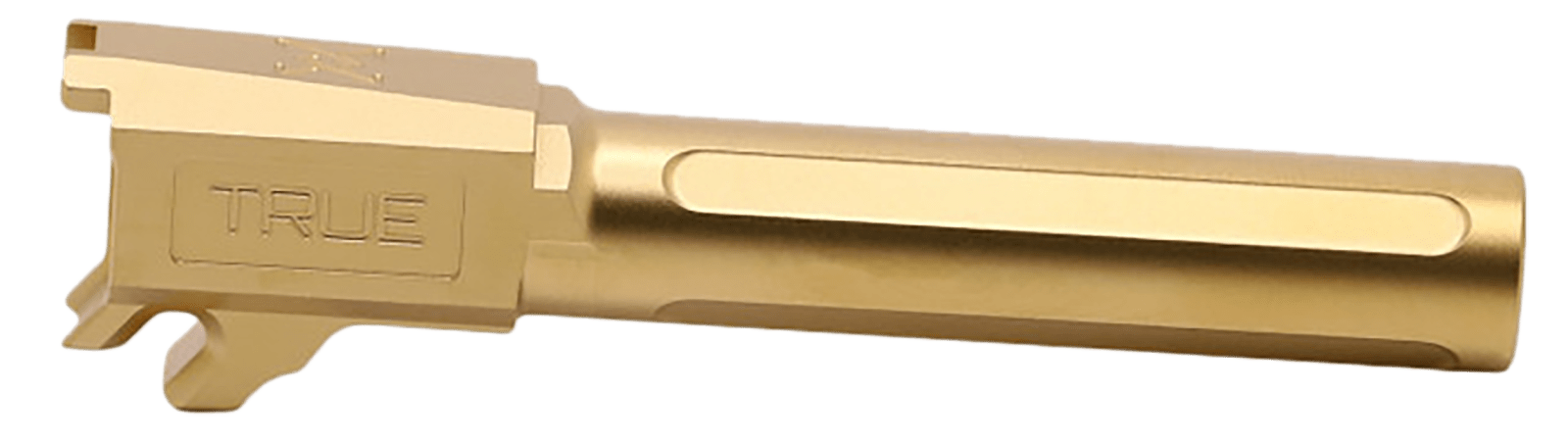 True Precision Inc TPP365XLBXG Sig  9mm Luger 3.70" Fluted Gold TiN Stainless Steel, Fits Sig P365XL/P365X-MACRO