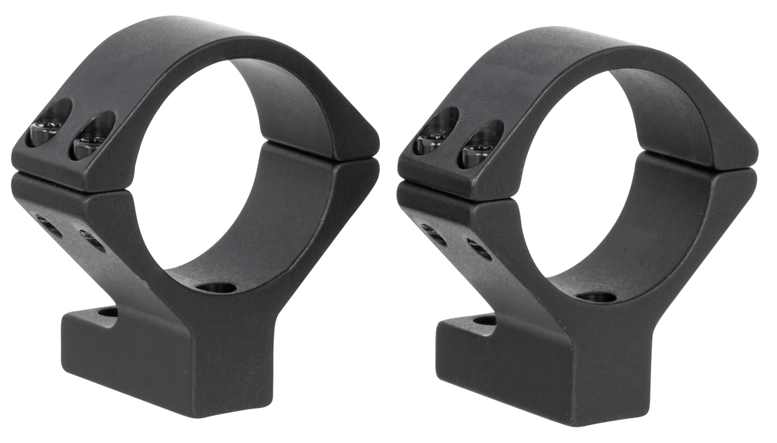 Talley 740759 Scope Mount/Ring Combo  Black Anodized Aluminum 30mm Tube Tikka T1/T1X Medium Rings 0 MOA