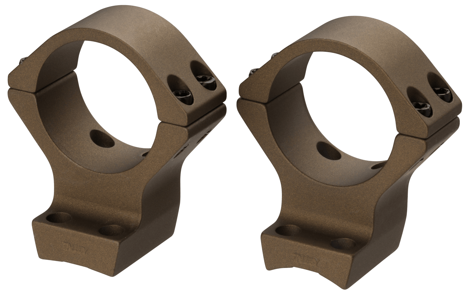 Browning 12540 X-Bolt Scope Mount System X-Lock Burnt Bronze Cerakote Aluminum 34mm Tube, Low Rings