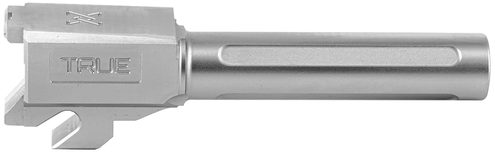 True Precision Inc TPP32CBX Sig  9mm Luger 3.90" Fluted Satin Stainless Steel, Fits Sig P320 Compact/P320 X-Carry/P320 M18
