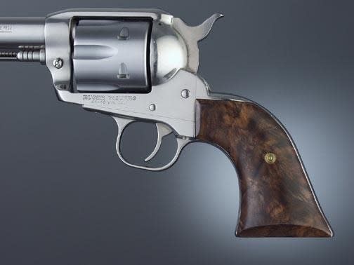 Hogue Ruger Blackhawk/Vaquero Walnut Classic Cowboy Action Wood Grips