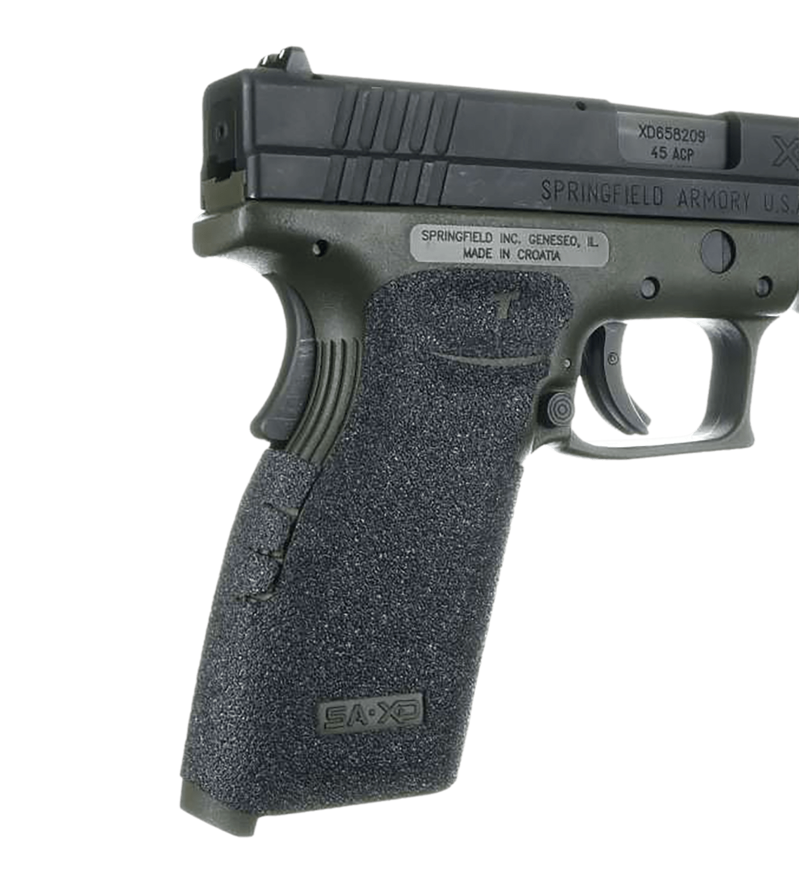 Talon Grips 202R Adhesive Grip  Textured Black Rubber for Springfield XD 9,357,40