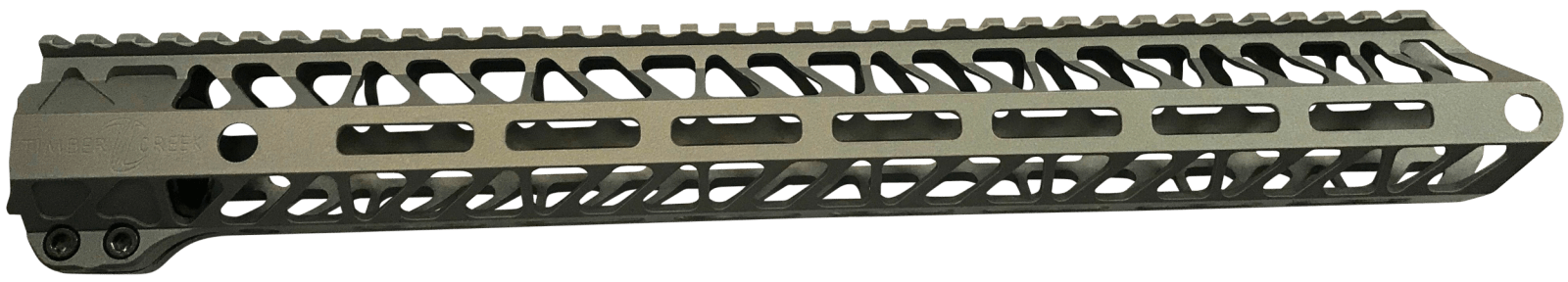 TIMBER CREEK OUTDOOR INC ME15HGFDE Enforcer Handguard AR-15 Flat Dark Earth Cerakote M-LOK Aluminum  15"