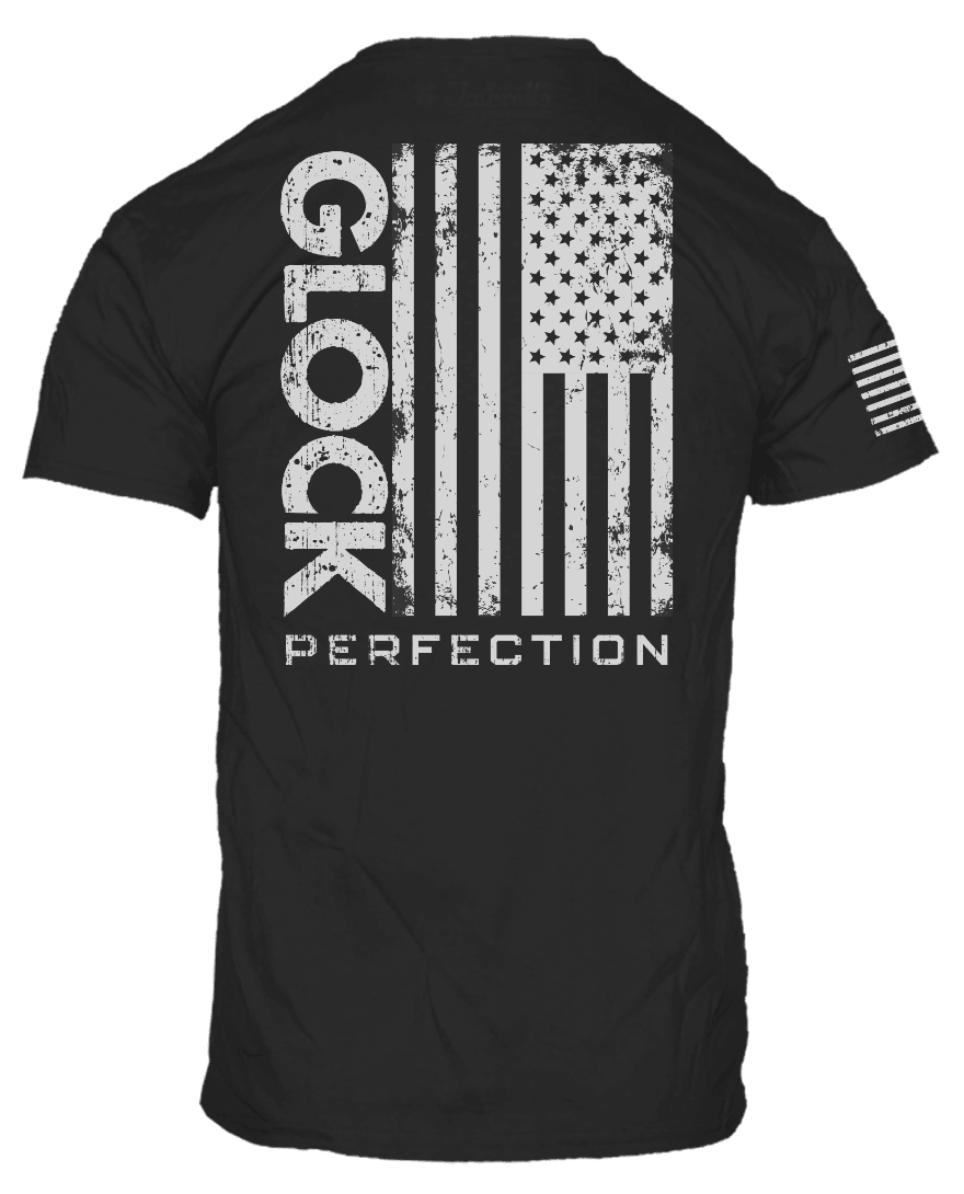 GLK AP96396 PERFECTION FLAG TEE 3XL BLK