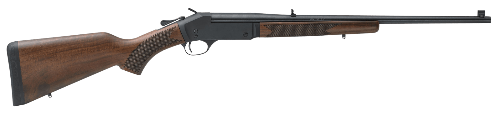Henry H015350 Single Shot  350 Legend Caliber with 1rd Capacity, 22" Barrel, Overall Blued Metal Finish & American Walnut Stock, Right Hand (Full Size)