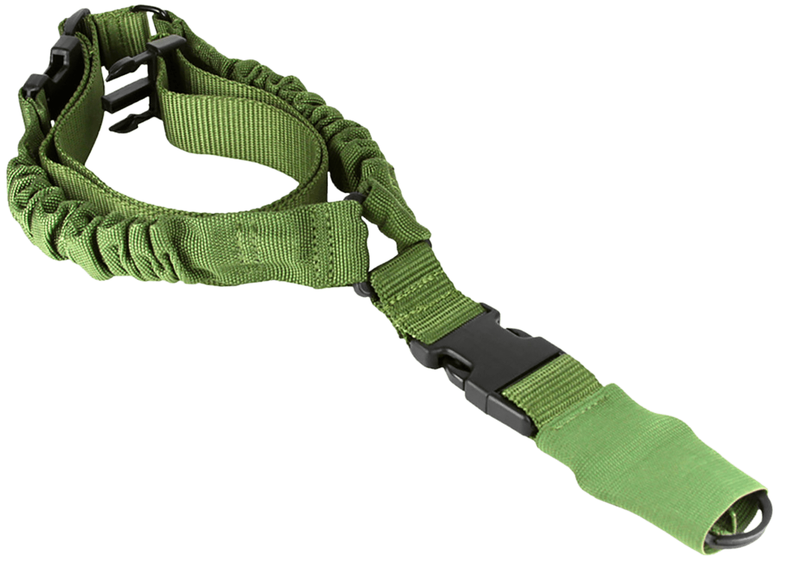 Aim Sports AOPS01G One Point  Green Elastic Webbing 26" OAL Bungee Rifle