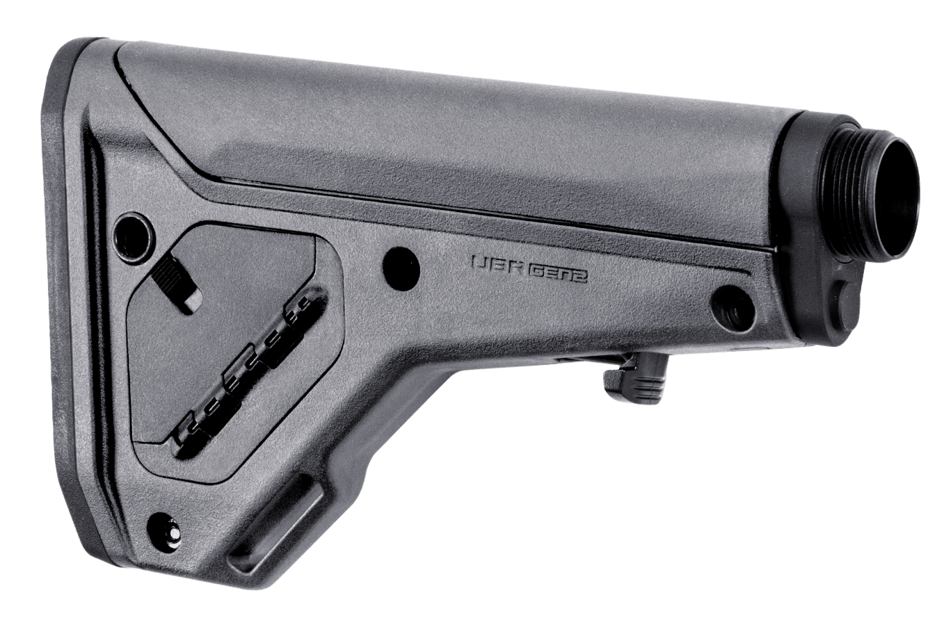 Magpul MAG482-GRY UBR Gen2 Stock Collapsible Stealth Gray Synthetic for AR-15, M16, M4