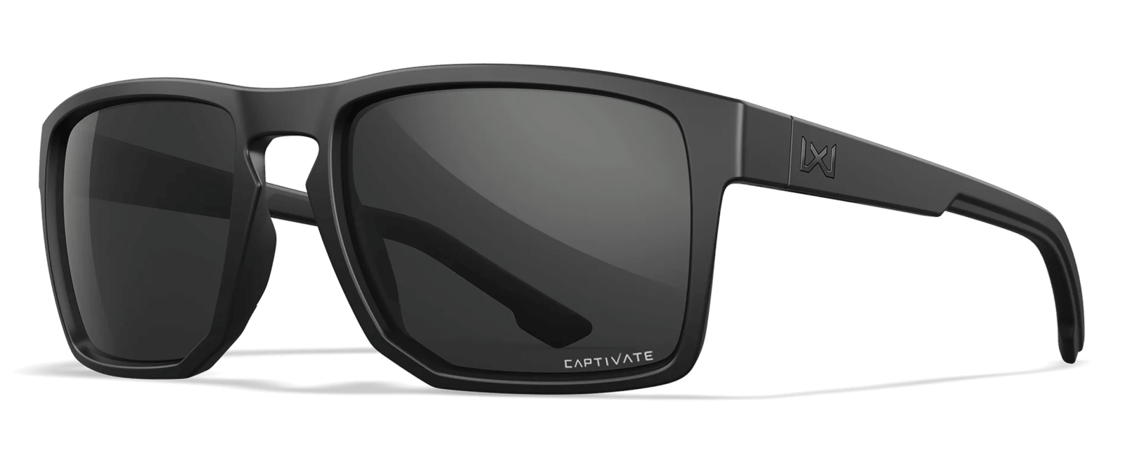 Wiley X AC6FND02 Founder  Gray Lens Polycarbonate Matte Black Frame