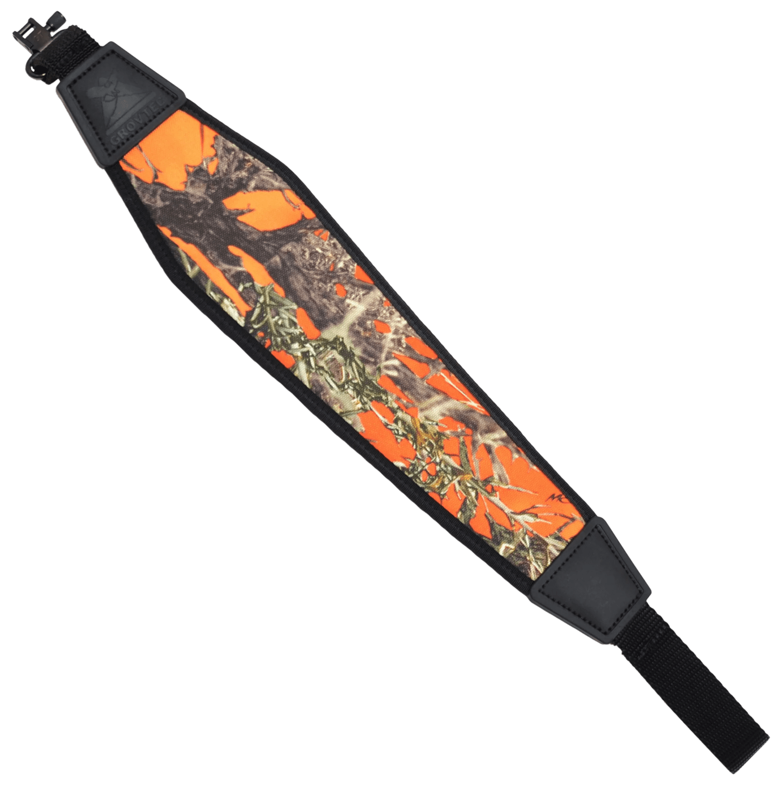 GrovTec US Inc GTSL32 GT TrueTimber Blaze Orange Nylon 48" OAL Adjustable Rifle/Shotgun