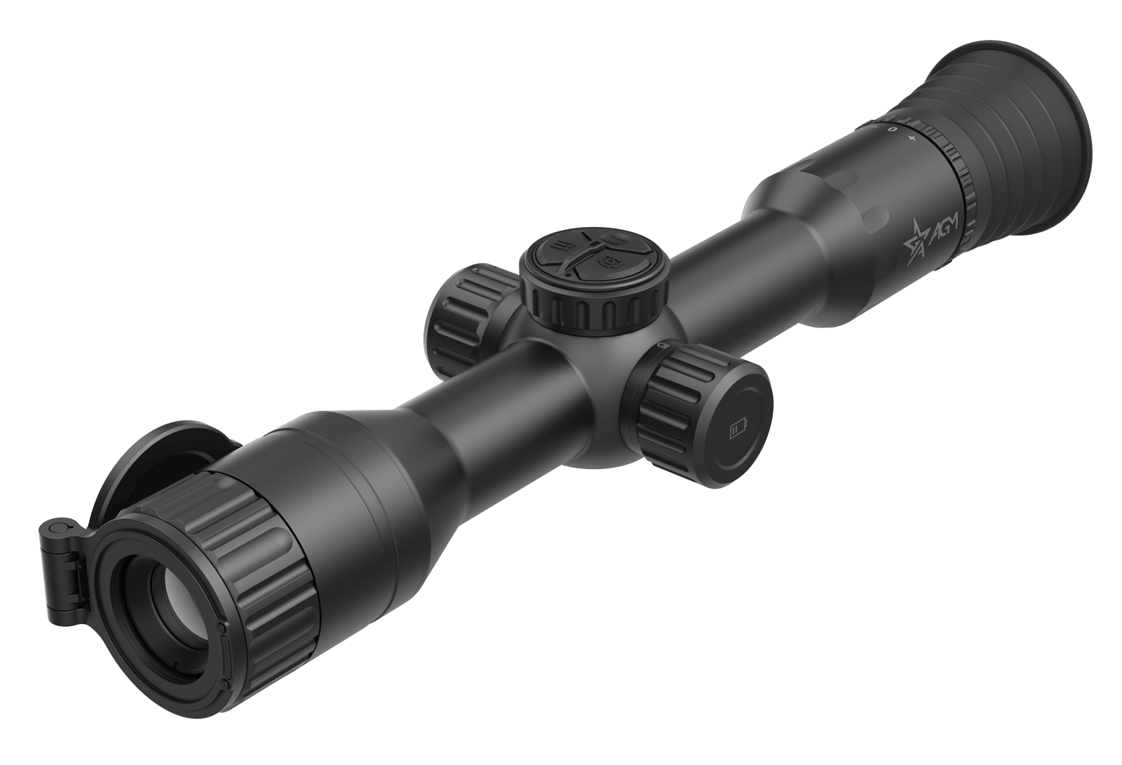 AGM Global Vision SPEC-4K-M Spectrum 4K Mini Night Vision Black 3.5-20.5x40mm, 30mm Tube, Multiple Reticle