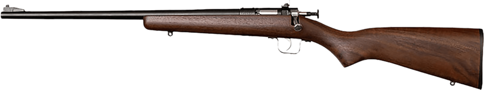 Crickett KSA2238LH My First Rifle Gen2 22 S/L/LR Single Shot 16.10" Stainless Steel Barrel & Receiver, American Walnut Fixed Stock, EZ Loader, Left Hand
