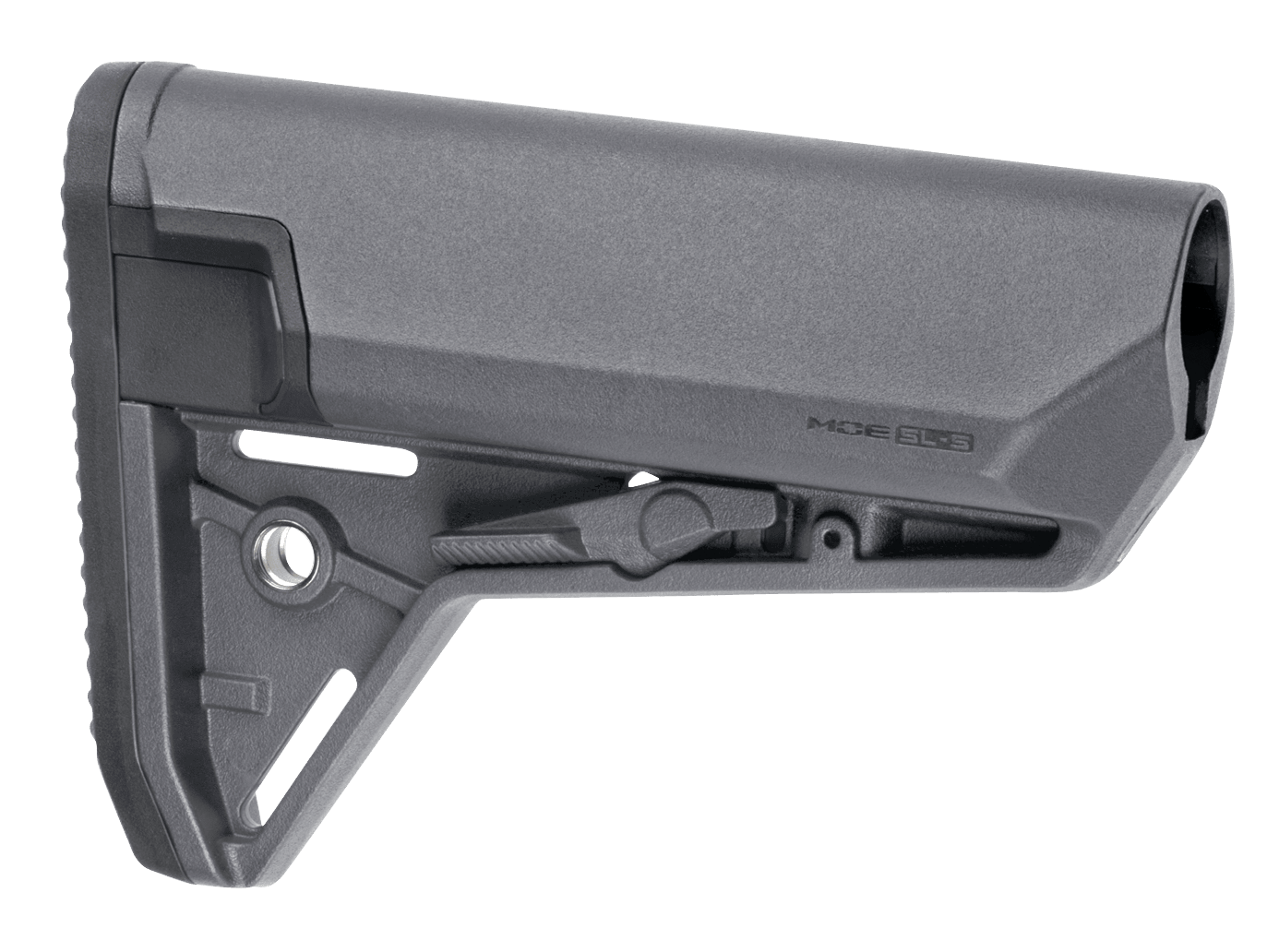 Magpul MAG653-GRY MOE SL-S Carbine Stock Stealth Gray Synthetic for AR-15, M16, M4 with Mil-Spec Tube (Tube Not Included)
